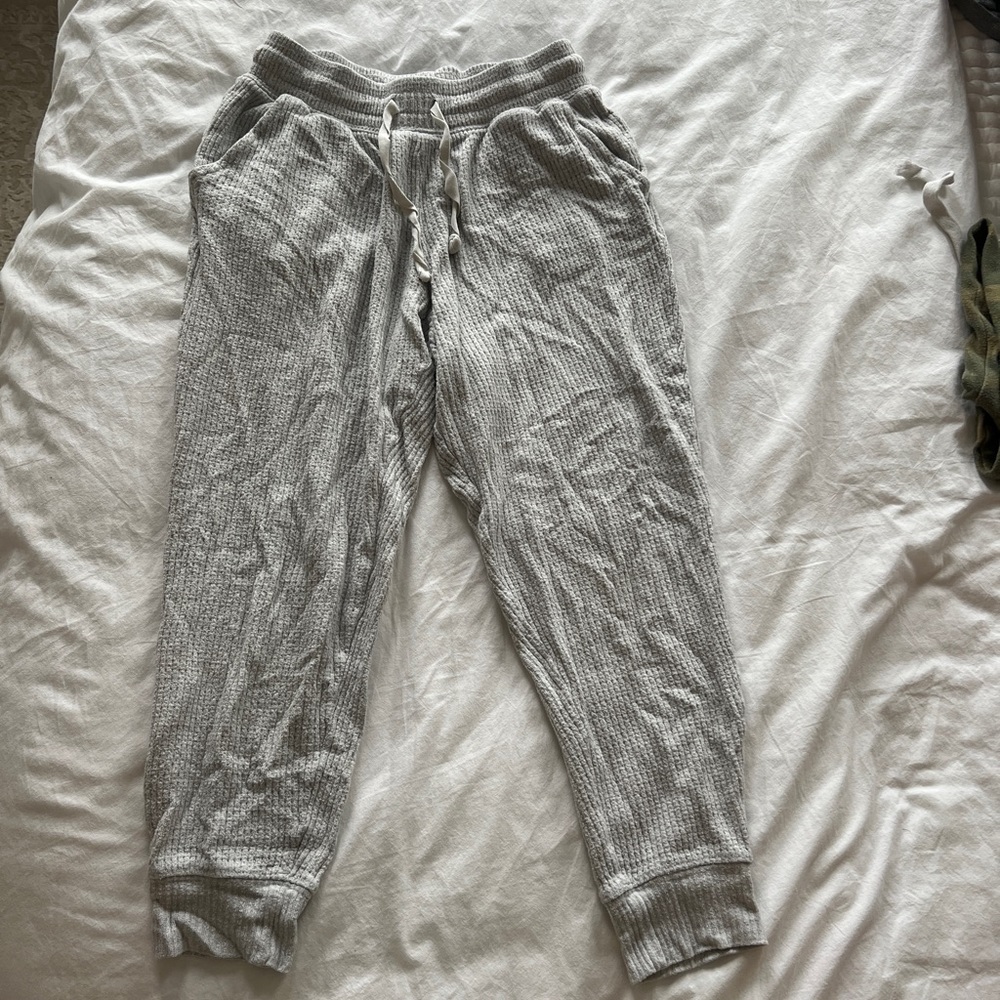 Aerie Thermal Crop Joggers (xs)